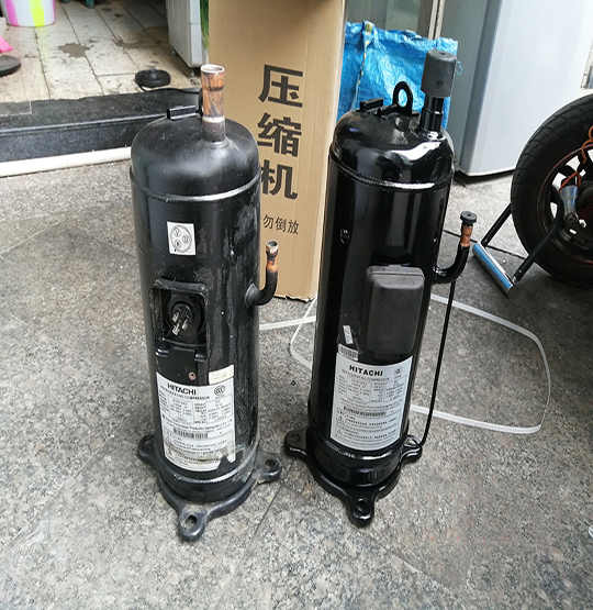 荣昌中央空调压缩机的更换维修